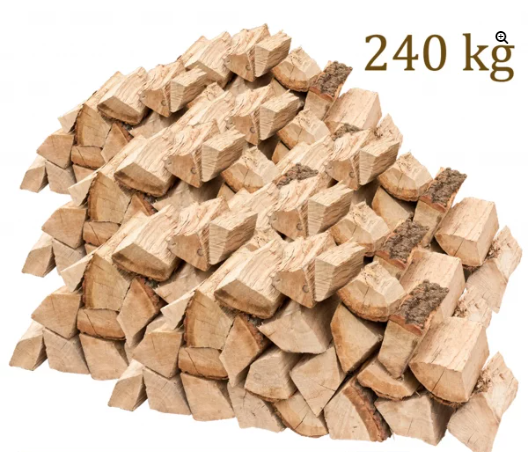 Holz Eiche 240 kg Für Ofen und Kamin Kaminofen Feuerschale Grill