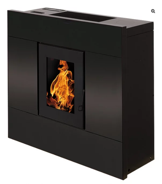 Interstoves Pelletofen Natalia, schwarz 8 kW, WIFI-Control optional