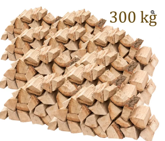 Holz Eiche 300 kg Für Ofen und Kamin Kaminofen Feuerschale Grill