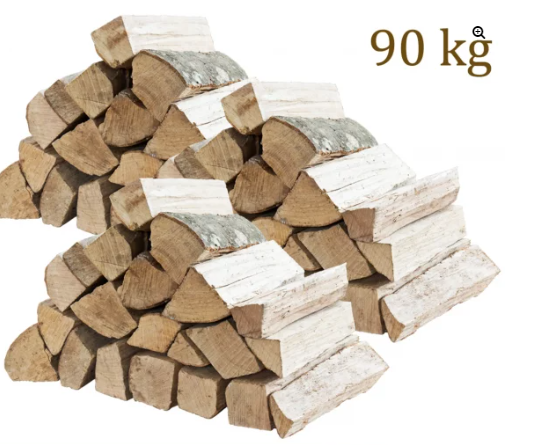 Kaminholz 90 kg Für Ofen und Kamin Buche Holzscheite Wood